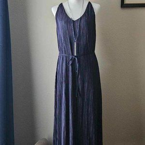 Antonio Melani Delores Navy Blue Knit Dress L